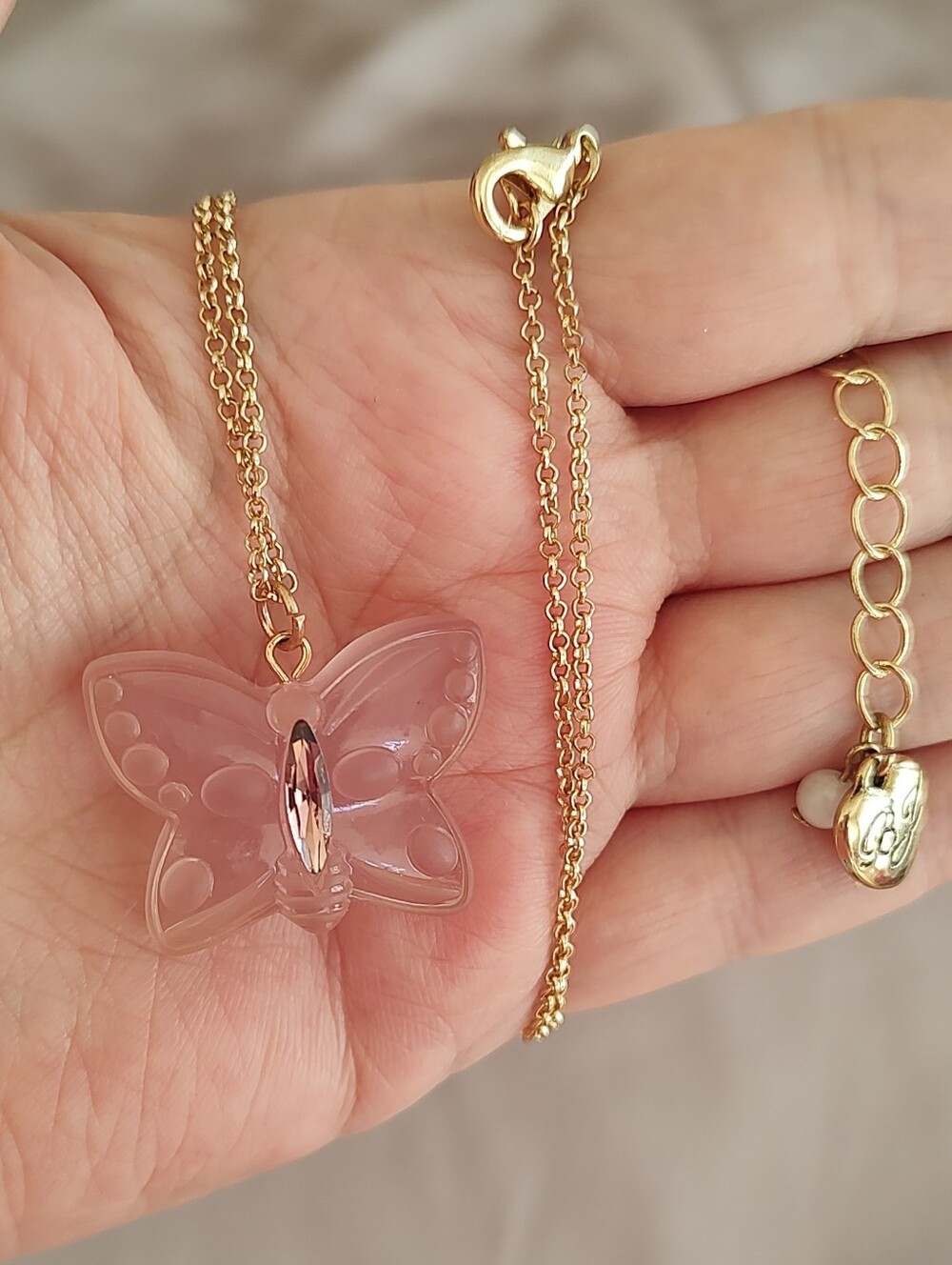 Betsey Johnson Butterfly Necklace